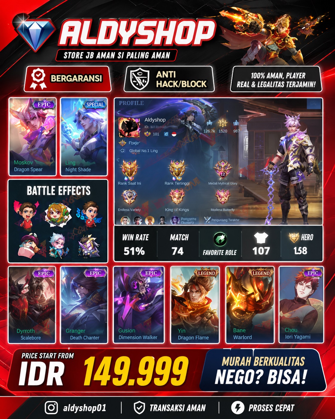 Julian Miaw X Karrie Epic